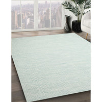 Contemporary Light Rose Green Modern Rug, con1373