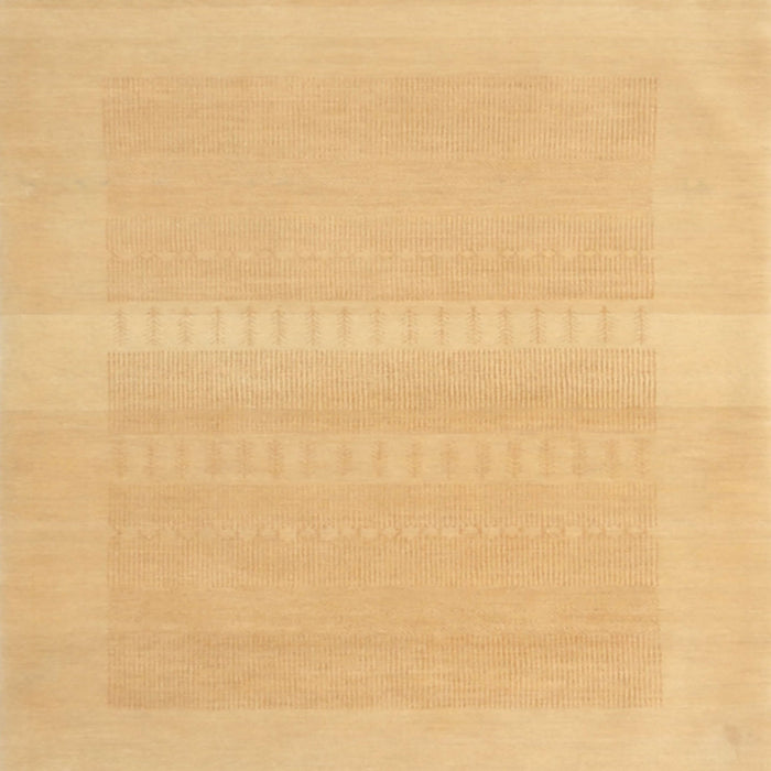 Sideview of Machine Washable Contemporary Orange Rug, wshcon1374