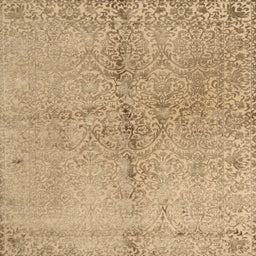 Sideview of Machine Washable Contemporary Sandy Brown Rug, wshcon1375