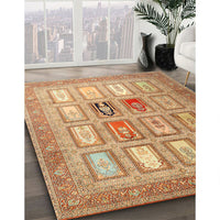 Contemporary Sandy Brown Modern Rug, con1376