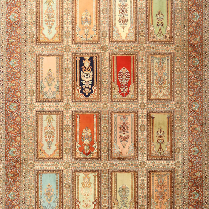 Machine Washable Contemporary Sandy Brown Rug, wshcon1376