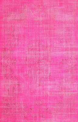 Contemporary Deep Pink Modern Rug, con1377
