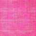 Square Contemporary Deep Pink Modern Rug, con1377