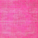 Sideview of Machine Washable Contemporary Deep Pink Rug, wshcon1377