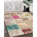 Machine Washable Contemporary Orange Salmon Pink Rug in a Family Room, wshcon1382