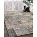Machine Washable Contemporary Tan Brown Rug in a Family Room, wshcon1392