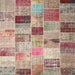 Sideview of Machine Washable Contemporary Rust Pink Rug, wshcon1396