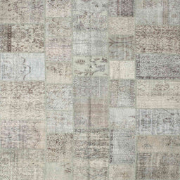 Sideview of Machine Washable Contemporary Pale Silver Gray Rug, wshcon1399