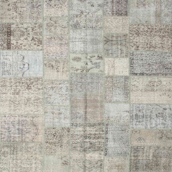 Sideview of Machine Washable Contemporary Pale Silver Gray Rug, wshcon1399