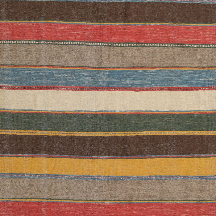 Contemporary Chestnut Brown Modern Rug, con1400