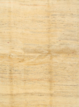 Contemporary Mustard Yellow Solid Rug, con1403