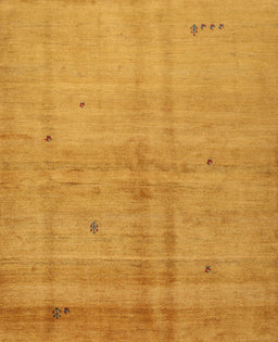 Contemporary Neon Orange Modern Rug, con1405