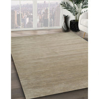 Contemporary Light French Beige Brown Modern Rug, con1407