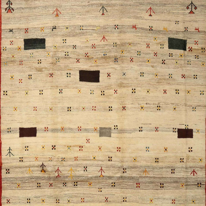 Machine Washable Contemporary Peru Brown Rug, wshcon1408