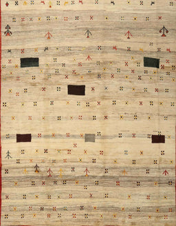 Contemporary Brown Modern Rug, con1408