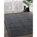 Contemporary Mist Blue Modern Rug in Family Room, con1415