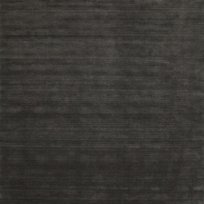 Contemporary Charcoal Black Modern Rug, con141