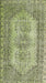 Contemporary Avocado Green Modern Rug, con1421