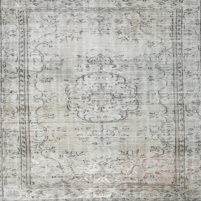Sideview of Machine Washable Contemporary Grey Gray Rug, wshcon1422