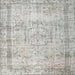 Square Contemporary Gray Modern Rug, con1422