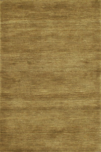 Machine Washable Contemporary Dark Golden Brown Rug, wshcon142