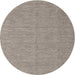 Sideview of Contemporary Tan Brown Modern Rug, con1434