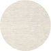 Sideview of Contemporary Beige Solid Rug, con1435