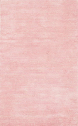 Contemporary Pastel Pink Modern Rug, con143