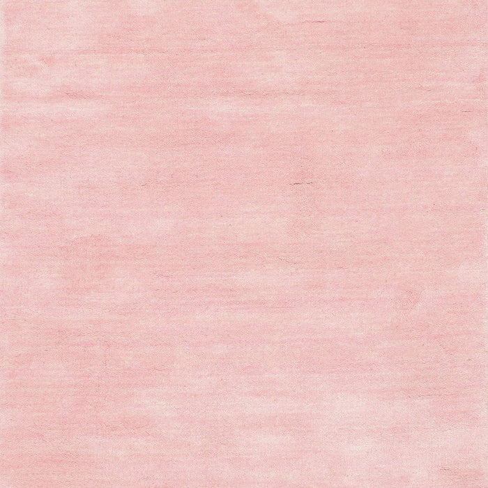Contemporary Pastel Pink Modern Rug, con143
