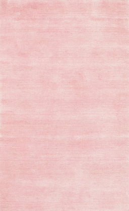 Contemporary Pastel Pink Modern Rug, con144