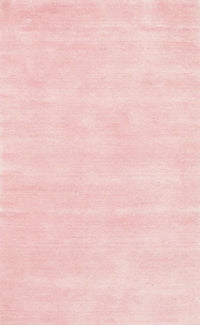 Machine Washable Contemporary Pastel Pink Rug, wshcon144