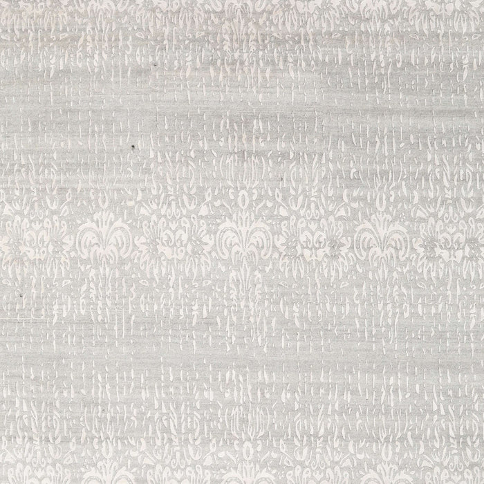 Contemporary Pale Silver Gray Modern Rug, con1464