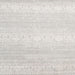 Sideview of Machine Washable Contemporary Pale Silver Gray Rug, wshcon1464