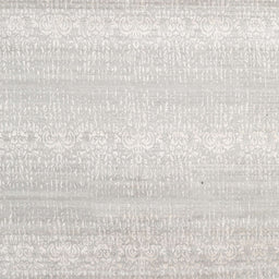 Square Contemporary Pale Silver Gray Modern Rug, con1464
