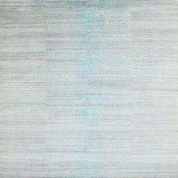 Sideview of Machine Washable Contemporary Gulf Blue Rug, wshcon1465