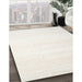 Machine Washable Contemporary White Gold Rug in a Family Room, wshcon1466