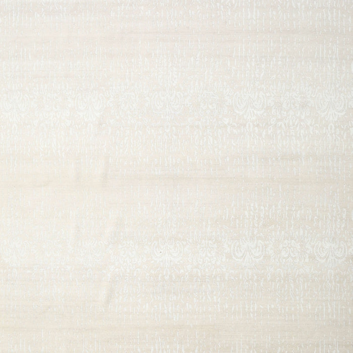 Machine Washable Contemporary White Gold Rug, wshcon1466