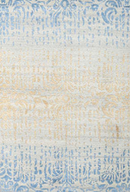 Contemporary Silver Gray Modern Rug, con1467