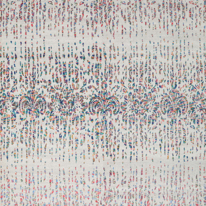 Machine Washable Contemporary Grey Gray Rug, wshcon1469