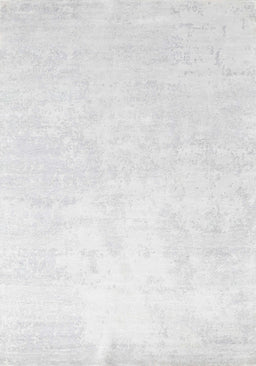 Machine Washable Contemporary Platinum Gray Rug, wshcon1472