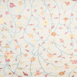 Square Contemporary Desert Sand Beige Solid Rug, con1475