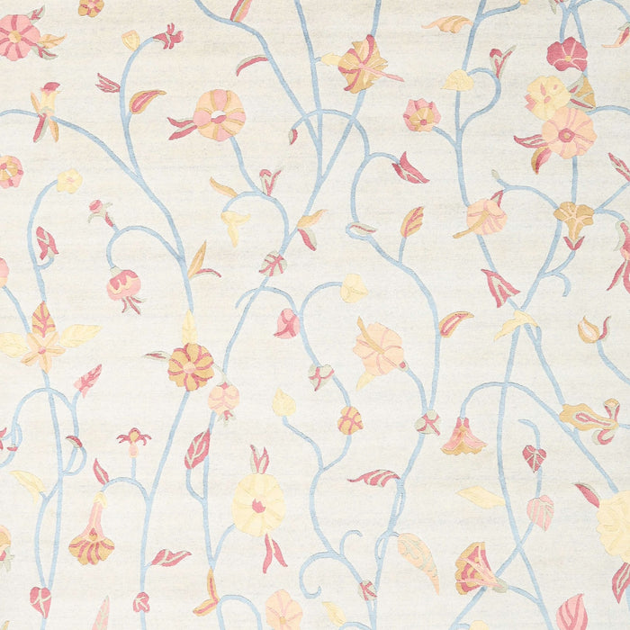 Contemporary Desert Sand Beige Solid Rug, con1475