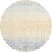 Sideview of Contemporary Gold Modern Rug, con1476