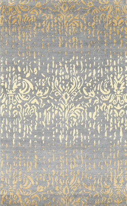 Contemporary Tan Brown Modern Rug, con1477