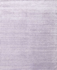 Machine Washable Contemporary Periwinkle Pink Rug, wshcon1479