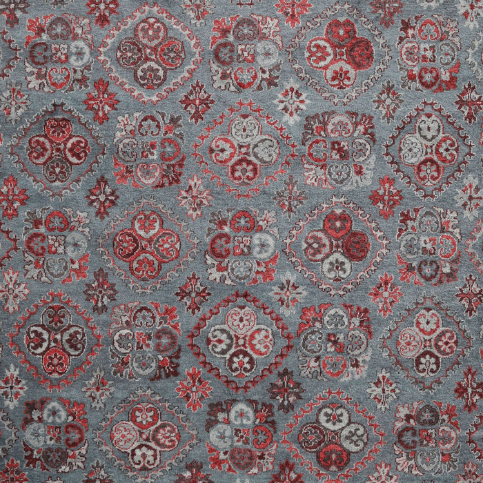 Contemporary Chestnut Brown Modern Rug, con1480