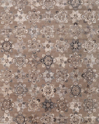 Machine Washable Contemporary Light French Beige Brown Rug, wshcon1481