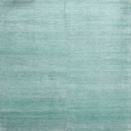 Sideview of Machine Washable Contemporary Tiffany Blue Rug, wshcon1482