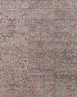 Contemporary Rosy Brown Pink Modern Rug, con1483