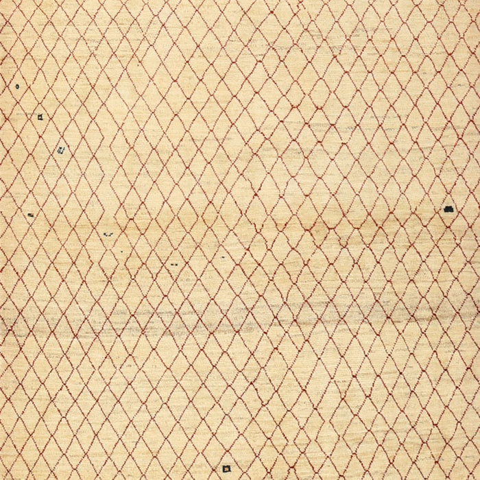 Contemporary Sand Brown Solid Rug, con1487